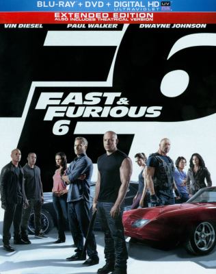 Fast & furious 6 [Blu-ray + DVD combo] cover image cdn
