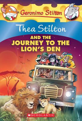 Thea Stilton and the journey to the lion's den  cover image cdn