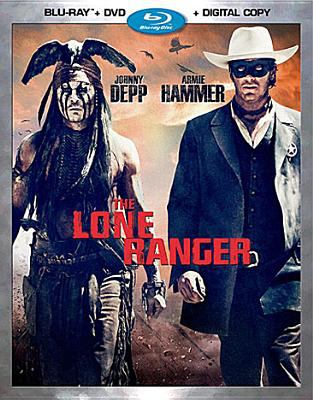 The Lone Ranger [Blu-ray + DVD combo] cover image
