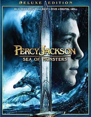 Percy Jackson. Sea of monsters [3D Blu-ray + Blu-ray + DVD combo] cover image cdn