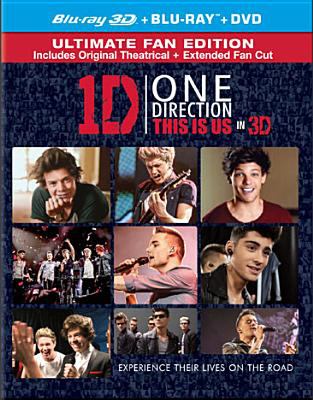 One Direction [3D Blu-ray + Blu-ray + DVD combo] this is us  cover image cdn