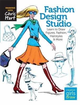 Fashion design studio : learn to draw figures, fashion, hairstyles & more  cover image cdn