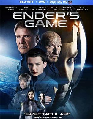 Ender's game [Blu-ray + DVD combo] cover image cdn
