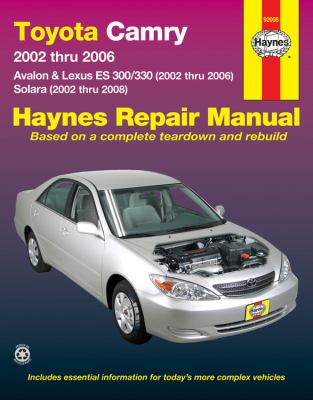 Toyota Camry and Lexus ES 300/330 automotive repair manual  cover image cdn