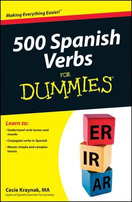 500 Spanish verbs for dummies cover image cdn
