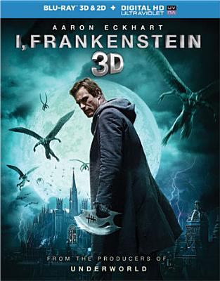I, Frankenstein [3D Blu-ray + Blu-ray + DVD combo] cover image cdn