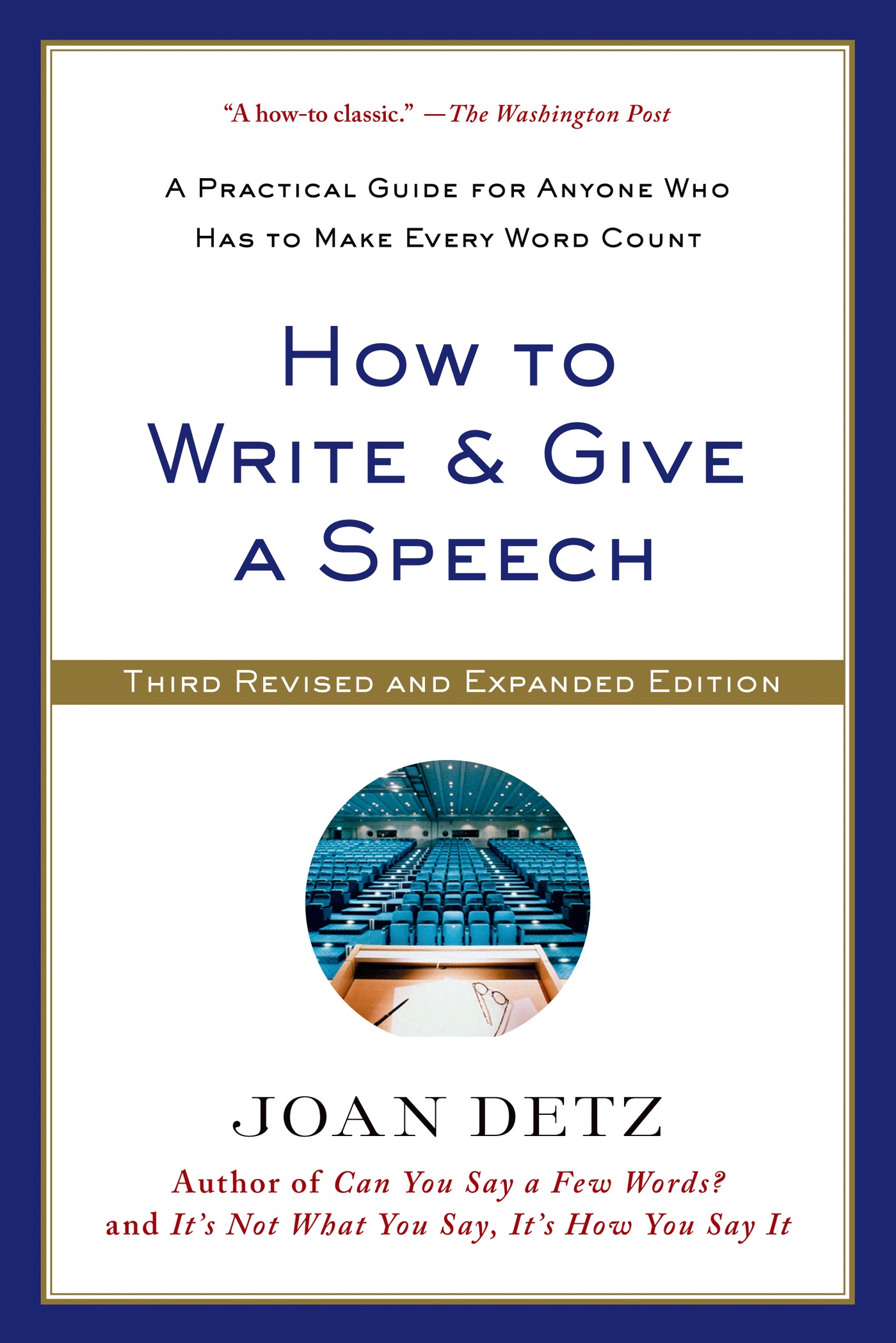 How to write & give a speech : a practical guide for anyone who has to make every word count  cover image cdn