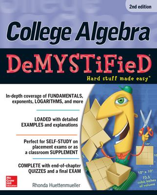 College algebra demystified  cover image cdn