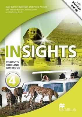 Insights. 4, Student's book and workbook  cover image cdn