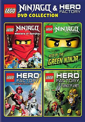 LEGO Ninjago & Hero factory DVD collection cover image cdn