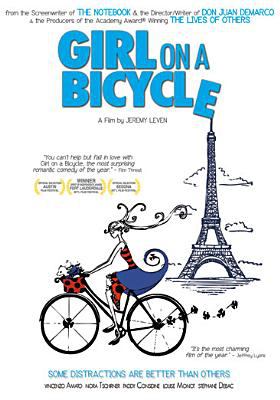 Girl on a bicycle cover image