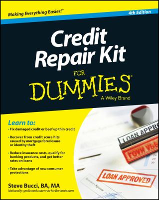Credit repair kit for dummies cover image cdn