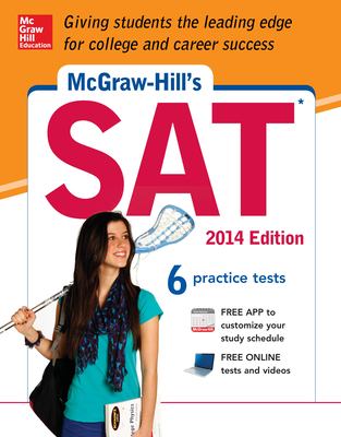 McGraw-Hill's SAT, 2014 edition cover image cdn