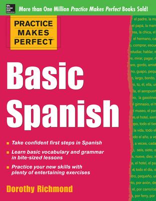 Practice makes perfect basic Spanish cover image cdn