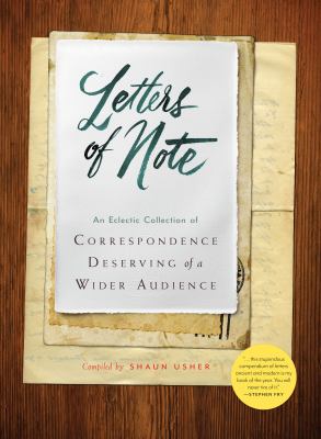 Letters of note : an eclectic collection of correspondence deserving of a wider audience  cover image cdn