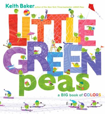 Little green peas : a big book of colors  cover image cdn