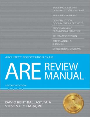 ARE review manual : Architect Registration Exam  cover image cdn