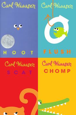 Carl Hiaasen collection: Hoot, Flush, Scat, Chomp cover image cdn