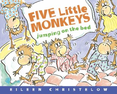 Five little monkeys jumping on the bed  cover image cdn