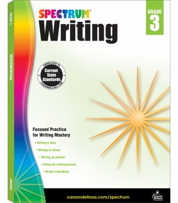 Spectrum writing. Grade 3 cover image cdn