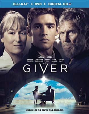 The Giver [Blu-ray + DVD combo] cover image cdn