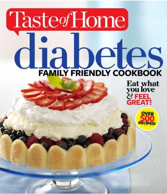 Diabetes family friendly cookbook cover image cdn