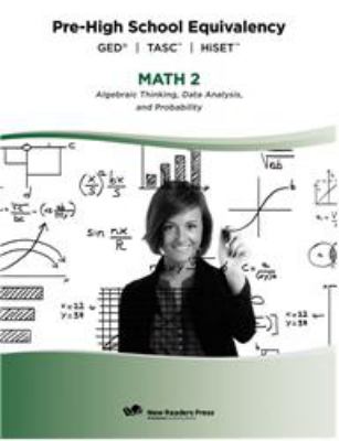 Pre-high school equivalency. Math. 2, Algebraic thinking, data analysis, and probability cover image cdn