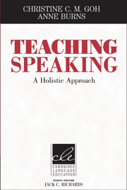 Teaching speaking : a holistic approach  cover image cdn