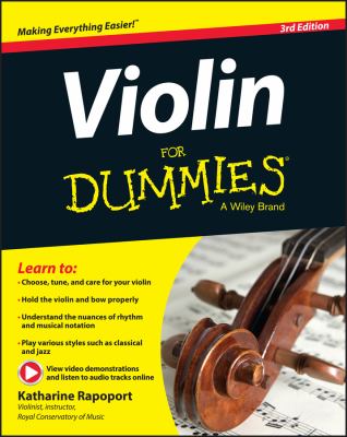 Violin for dummies  cover image cdn