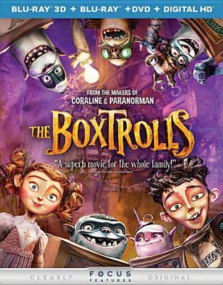 The Boxtrolls [3D Blu-ray + Blu-ray + DVD combo] cover image cdn