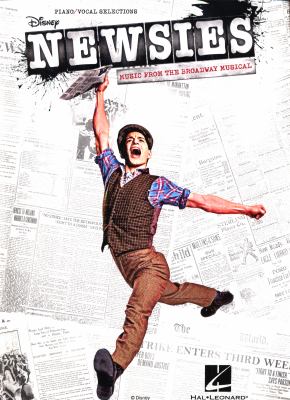 Newsies music from the Broadway musical : piano/vocal selections  cover image cdn