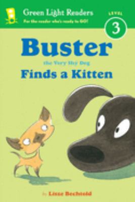 Buster the very shy dog finds a kitten  cover image cdn