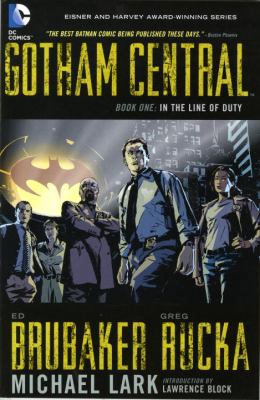 Gotham Central. Book One, In the Line of Duty  cover image cdn