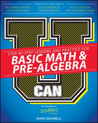 U Can : basic math & pre-algebra for dummies  cover image cdn
