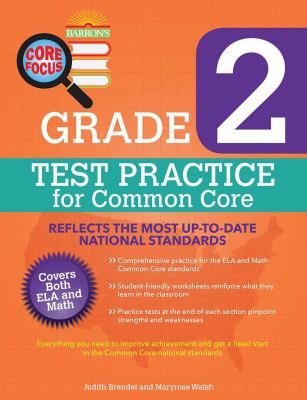 Grade 2 test practice for Common Core  cover image cdn