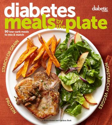 Diabetes meals by the plate : 90 low-carb meals to mix & match cover image cdn