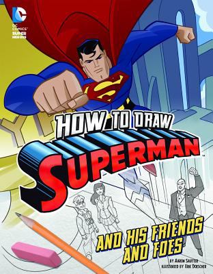 How to draw Superman and his friends and foes  cover image cdn
