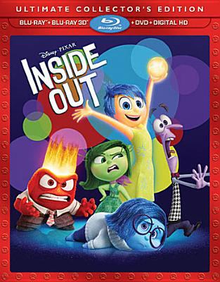 Inside out [3D Blu-ray + Blu-ray + DVD combo] cover image cdn