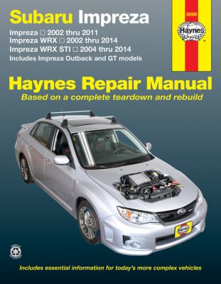 Subaru Impreza automotive repair manual  cover image cdn