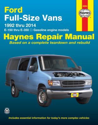 Ford vans automotive repair manual  cover image cdn