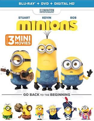 Minions [Blu-ray + DVD combo] cover image cdn