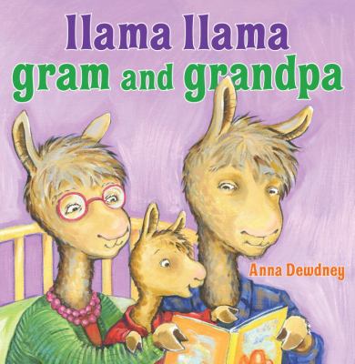 Llama Llama Gram and Grandpa  cover image cdn