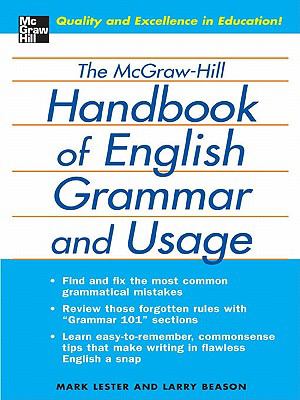 The McGraw-Hill handbook of English grammar and usage cover image cdn