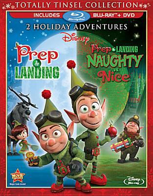 2 holiday adventures [Blu-ray + DVD combo] Disney Prep & Landing ; Prep & Landing : Naughty vs. nice  cover image cdn