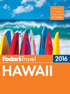 Fodor's Hawaii 2016 cover image cdn