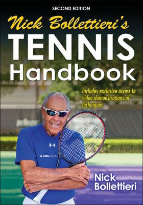 Nick Bollettieri's tennis handbook cover image