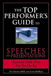 The top performer's guide to speeches and presentations essential skills that put you on top  cover image cdn