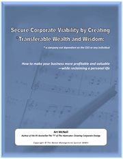 Securing corporate viability and creating transferable wealth cover image cdn