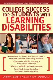 College success for students with learning disabilities strategies and tips to make the most of your college experience  cover image cdn