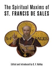 The spiritual maxims of st. francis de sales cover image cdn